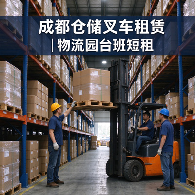 成都仓储叉车租赁｜物流园台班短租｜仓库装卸叉车出租