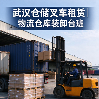 武汉仓储叉车租赁｜物流仓库装卸台班｜短期叉车出租