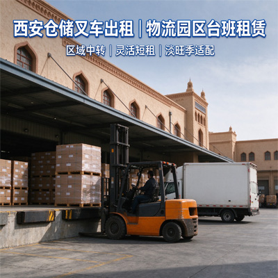 西安仓储叉车出租｜物流园区台班租赁｜仓库装卸设备